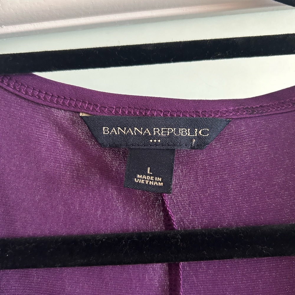 Banana Republic Faux Wrap Blouse